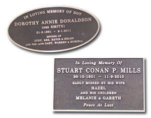 Plaques - Aorangi & Harding