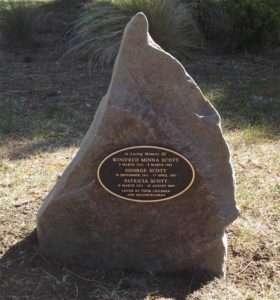 Rocks and Bluestone Plaques